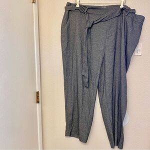 A new day High-Rise tie Waist stretch elastizado Ankle crop plus size Pants 22W